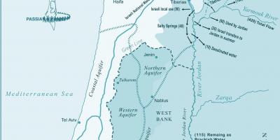 Карта на река Израел 